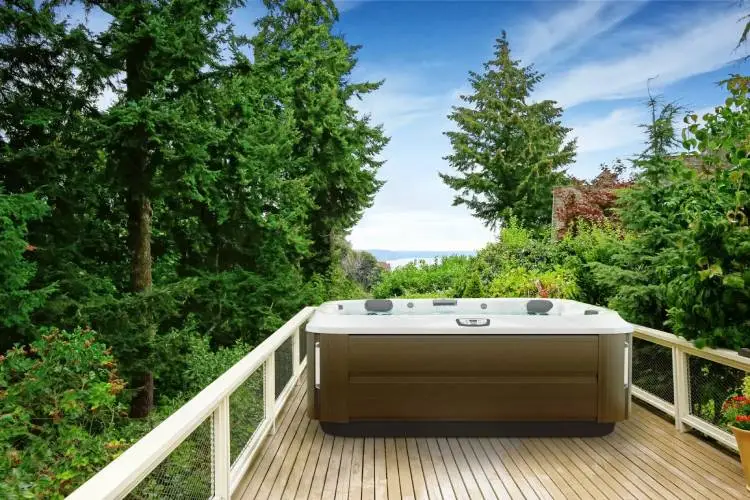jacuzzi hot tub staycation