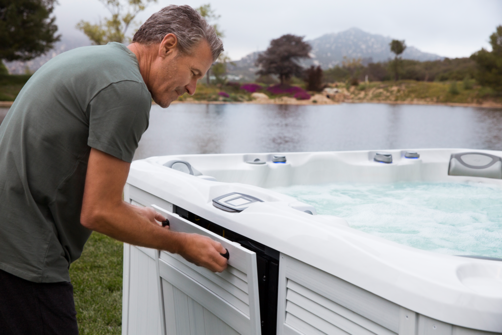 Sundance Spas easy access panel