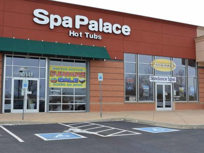 Spa Palace Westminster Denver Colorado hot tub showroom
